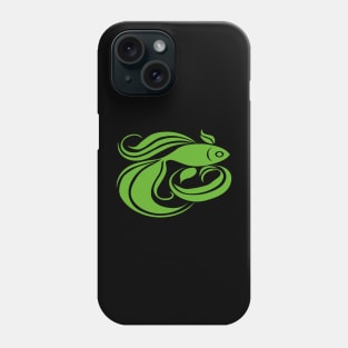 GREEN GOLDFISH Phone Case