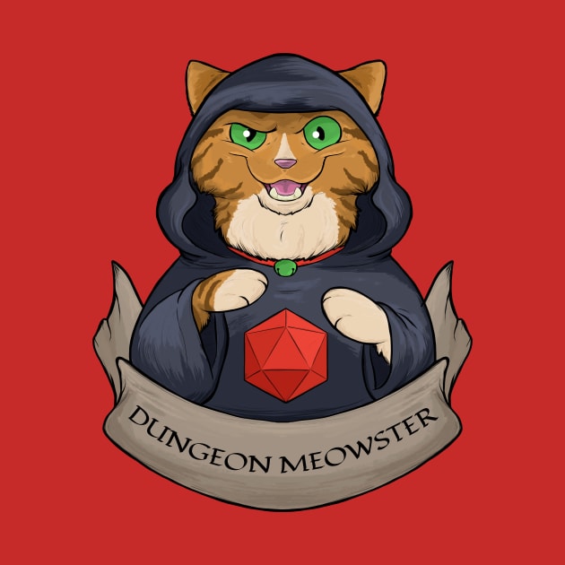 Dungeon Meowster Tabby Cat by DnDoggos