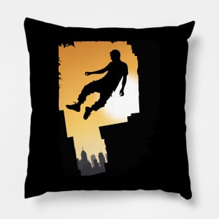 Parkour and Freerunning Pillow