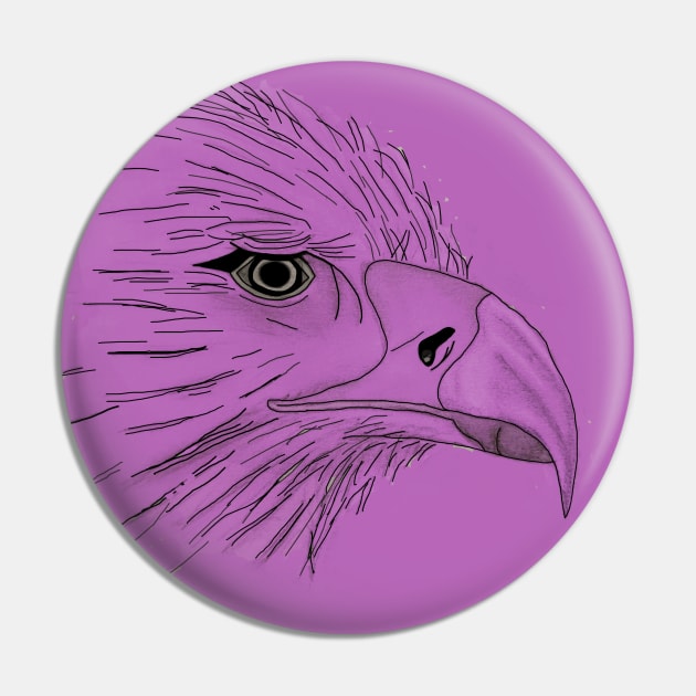 Eagle Pin by LitchiArt