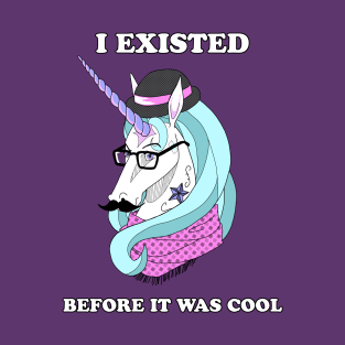 Hipster Unicorn T-Shirt