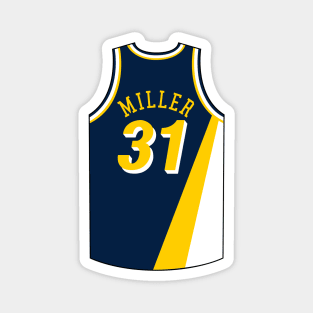 Reggie Miller Indiana Jersey Qiangy - Reggie Miller - Pin