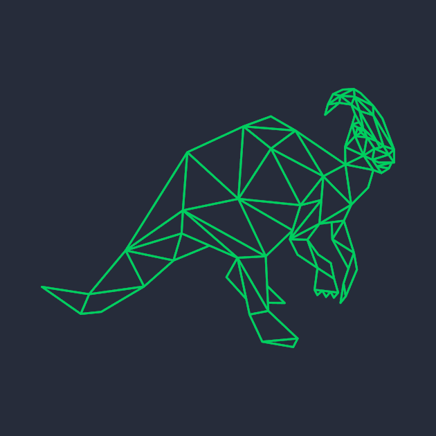 Parasaurolophus Dinosaur by DimDom