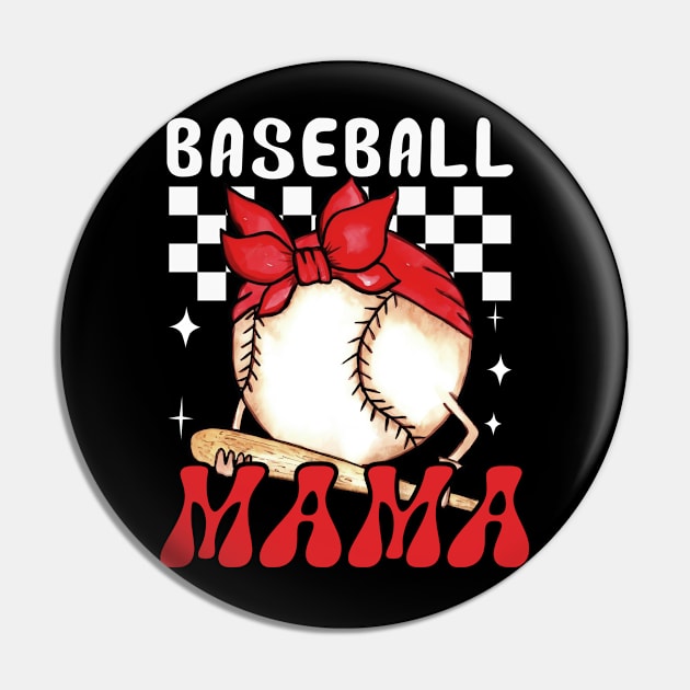 Baseball Mama Pin by MasutaroOracle