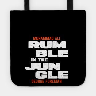 Rumble in the jungle - Muhammad Ali vs. George Foreman Tote