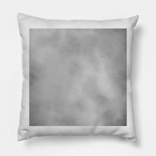 Grey Minimal Watercolor Pillow