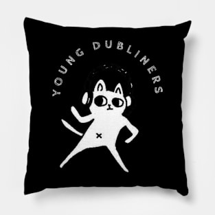 Young Dubliners / Funny Cat Style Pillow