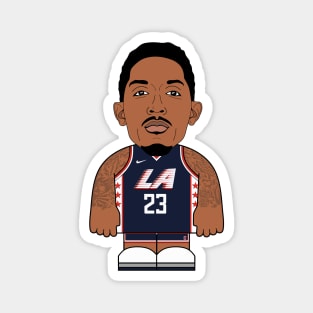 Bench On A Quest - Lou Williams Magnet