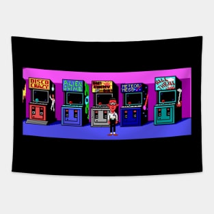 Maniac Mansion - Classic NES Tapestry