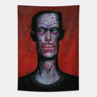 Zombie Portrait Tapestry