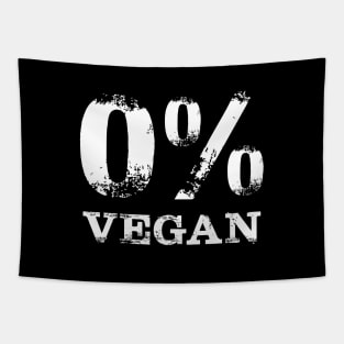 Zero Percent Vegan Tapestry