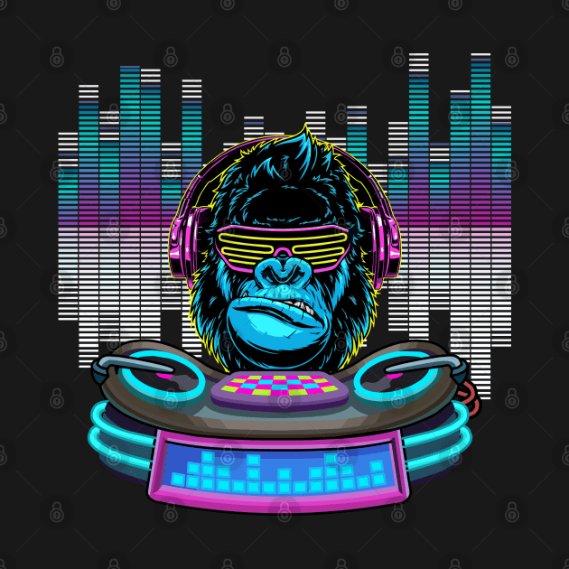 Monkey DJ by Recapaca