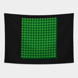 Beautiful green   squares Tapestry