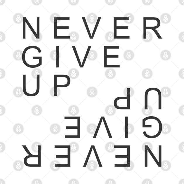 Inspirational - Never Give Up by ahmadzakiramadhan