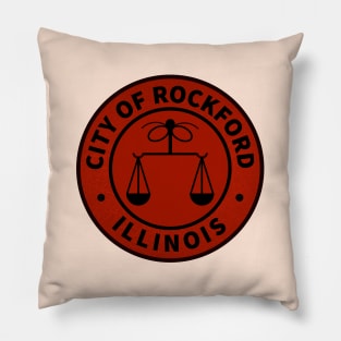 ALOTO - Peaches City Of Illinois Logo Pillow
