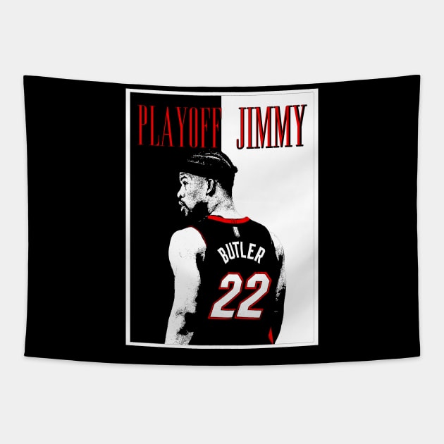 Playoff Jimmy Tapestry by DrawnStyle