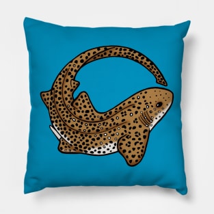 Zebra Shark Ouroboros Pillow