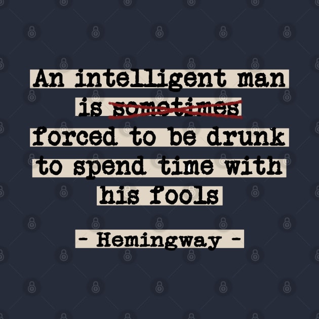 Correcting Hemingway by TenomonMalke