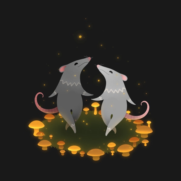 Dancing witch rats by maryallen138