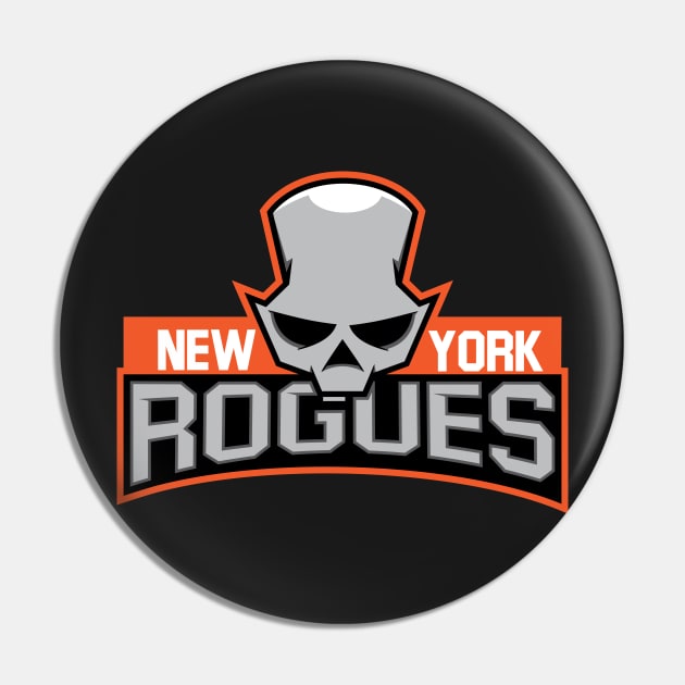 New York Rogues Pin by Chesterika