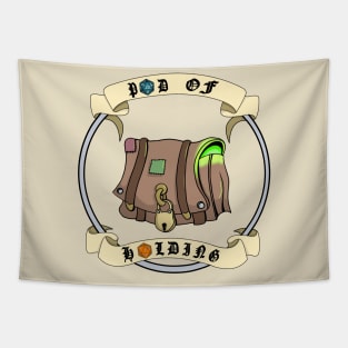 POD of Holding Logo Tapestry