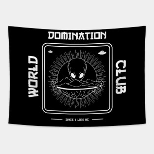 World Domination Club Tapestry