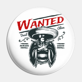 Wanted Pin