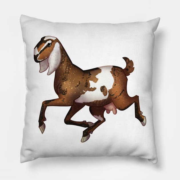 Cozy Goat Pillow by Phoenix Baldwin