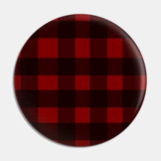 Red Plaid Pin