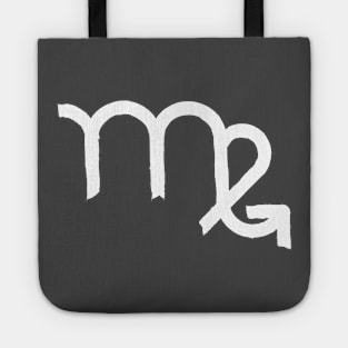 Virgo and Scorpio Double Zodiac Horoscope Signs (White) Tote