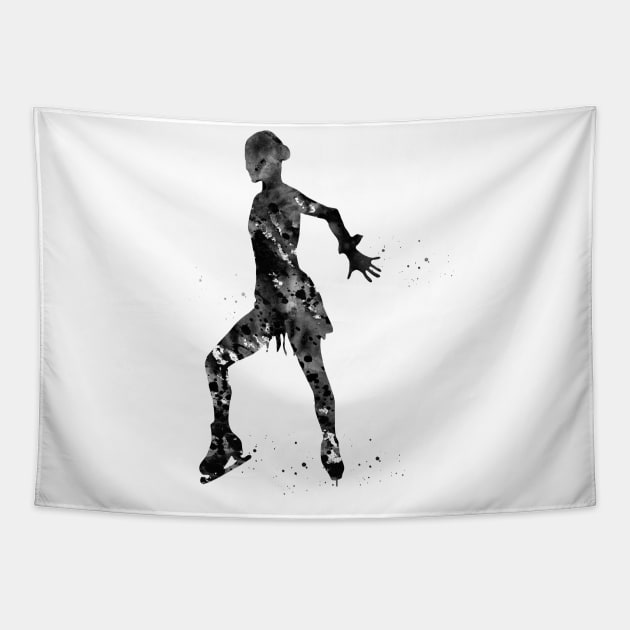 Figure skating Tapestry by erzebeth