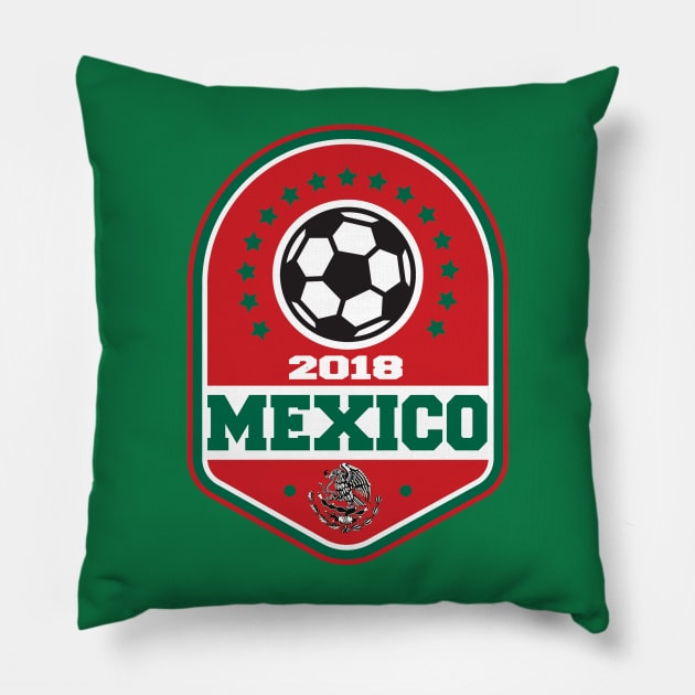 Team Mexico WC 2018!!! Pillow by OffesniveLine