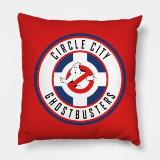 Circle City Ghostbusters Primary Logo Pillow