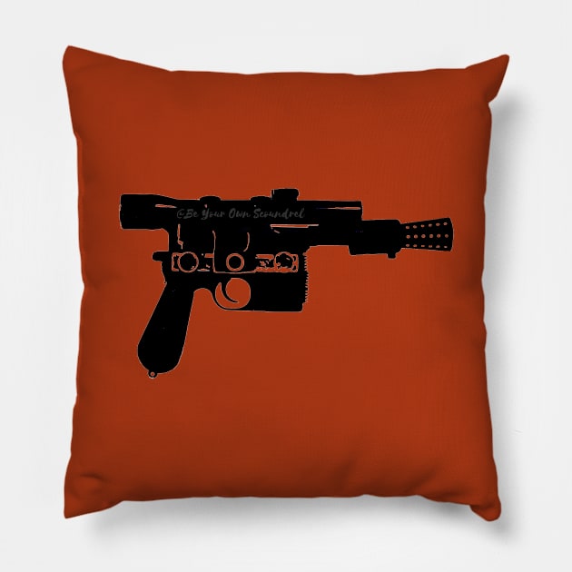 IV(II) Hero Scoundrel blaster Pillow by Be Your Own Scoundrel