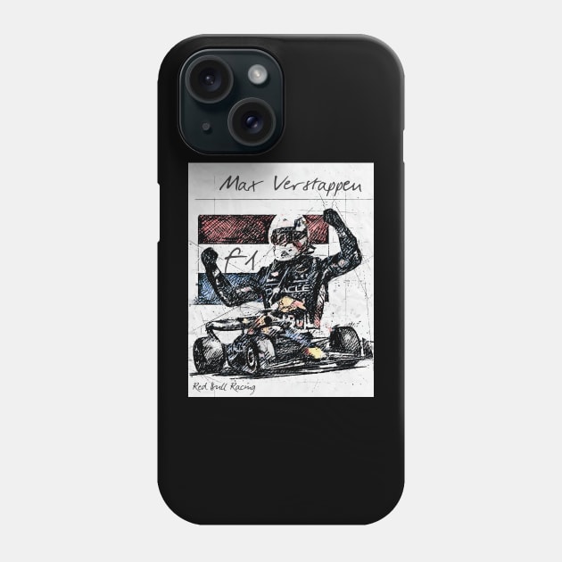Charles Leclerc - Red Bull Racing F1 Phone Case by raaak