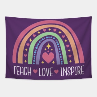 Teach Love Inspire Tapestry