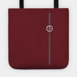 42 Vertical Stripe (faded) Tote