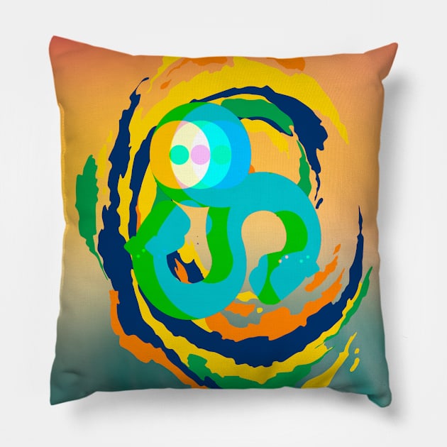 On Fire Pillow by After Daylight Project