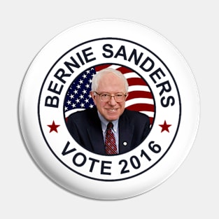 Bernie Sanders US Flag Pin