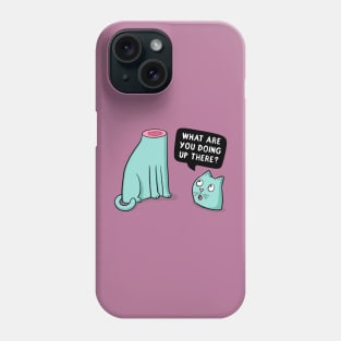 Headless Cat Phone Case