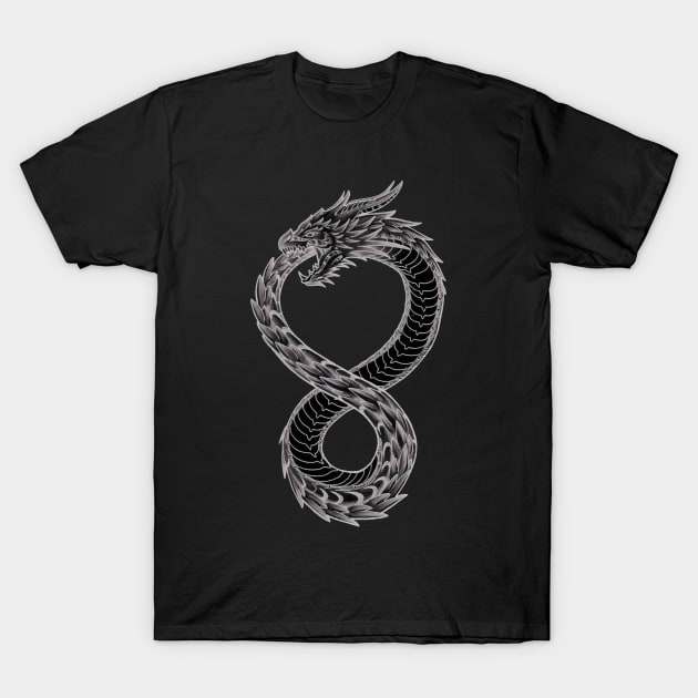 C000016397 - Ouroboros Takeshi Kovacs Tattoo Altered Carbon - Altered Carbon - T-Shirt