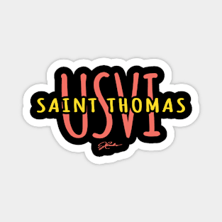 Saint Thomas, USVI (U.S. Virgin Islands) Magnet