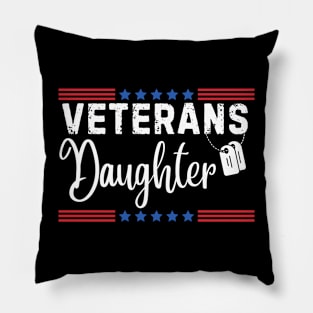 Veteran Daughter Pillow