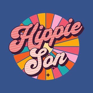 Hippie Son - I Love My Son - Christmas Gift For Hippie Son T-Shirt