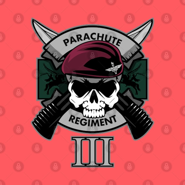 Parachute Regiment - 3rd Battalion (3 PARA) - Small logo by TCP