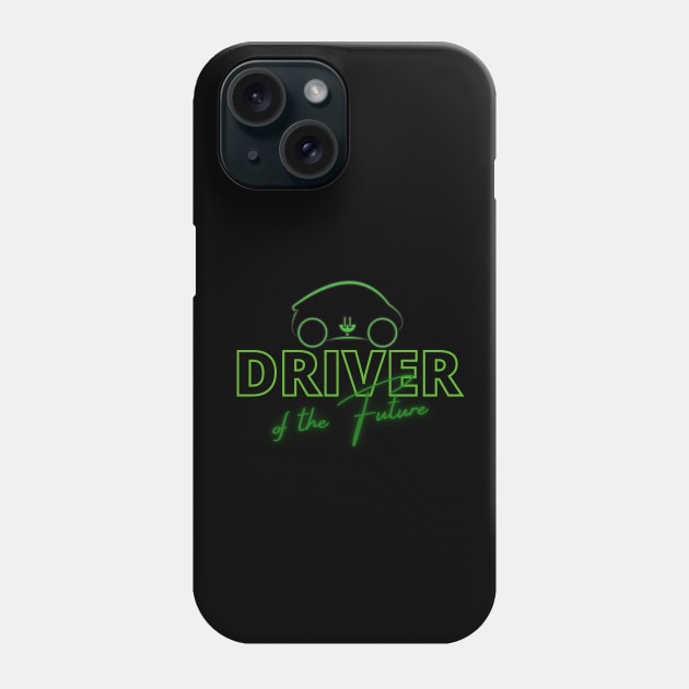 DRIVER of the Future Phone Case by TigrArt