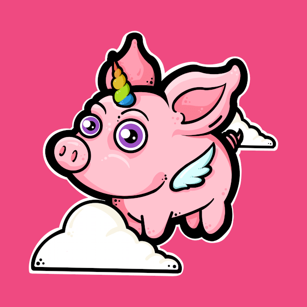 Piggycorn by BearishART Creations