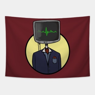 Monitor head Tapestry