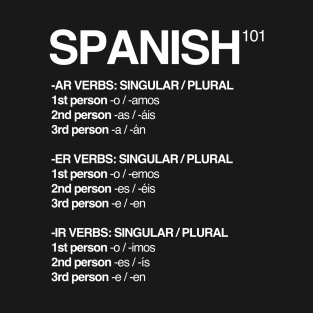 Spanish Language 101 T-Shirt