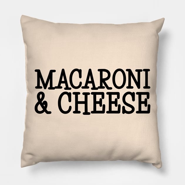 Macaroni & Cheese Pillow by amyvanmeter